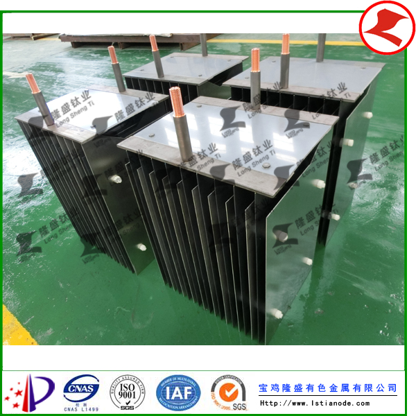 電催化廢水處理鈦電極發(fā)貨于浙江客戶
