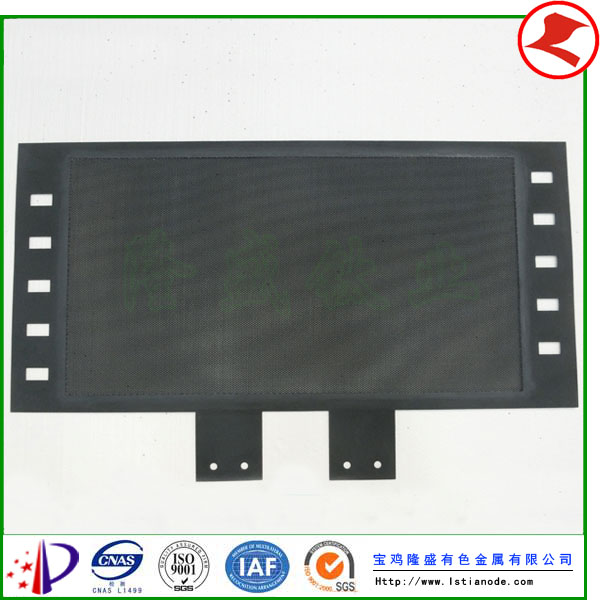 供應淄博離子膜水處理用鈦陽極順利發(fā)貨