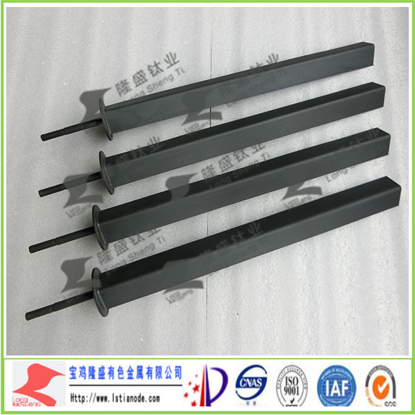 廣東客戶循環(huán)水結(jié)垢器用鈦陽極已交付使用