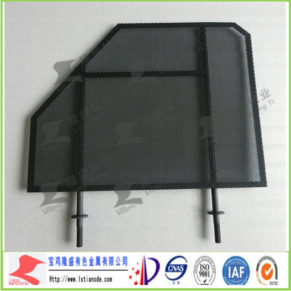 遼寧客戶電解循環(huán)水處理用鈦陽極已發(fā)貨