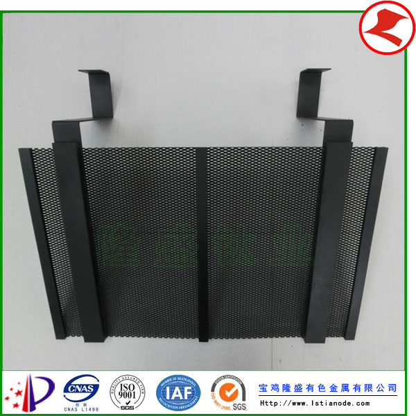 廣東客戶垃圾滲濾液處理用鈦陽極交付使用