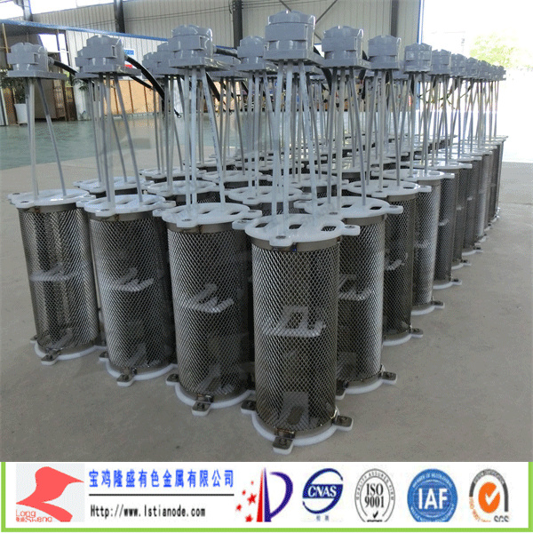 冷卻塔循環(huán)水吸垢器鈦陽極