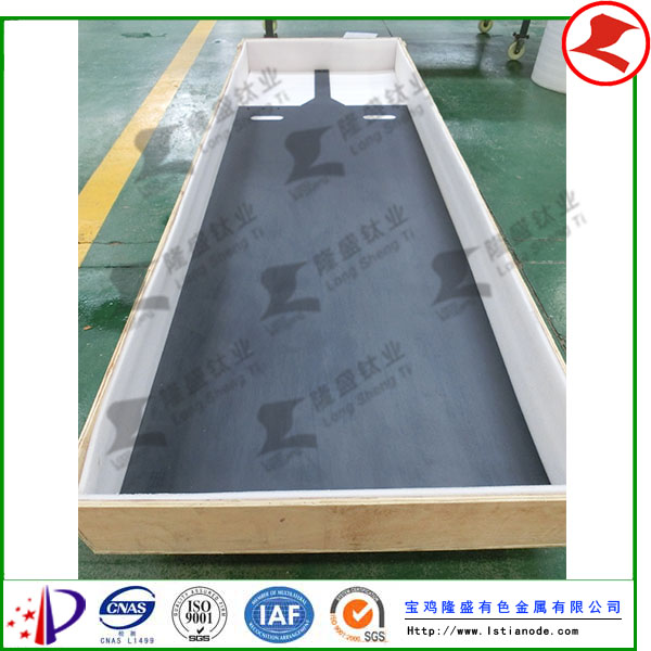 高鹽廢水處理鈦陽(yáng)極