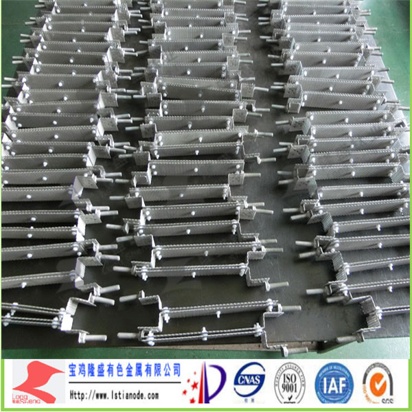 生物醫(yī)療鈦陽(yáng)極、游泳池消毒用鈦陽(yáng)極交貨于江蘇客戶