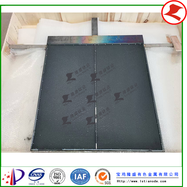 二氧化鉛鈦電極順利發(fā)貨于湖北客戶