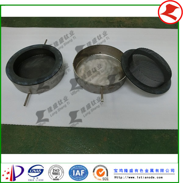 鈦篩網(wǎng)筒鈦陽極發(fā)貨于北京客戶