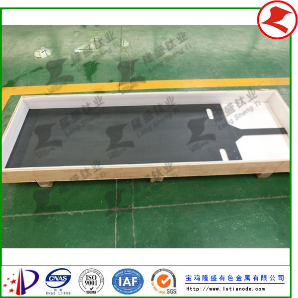 蘇州水處理鈦陽極板已發(fā)貨
