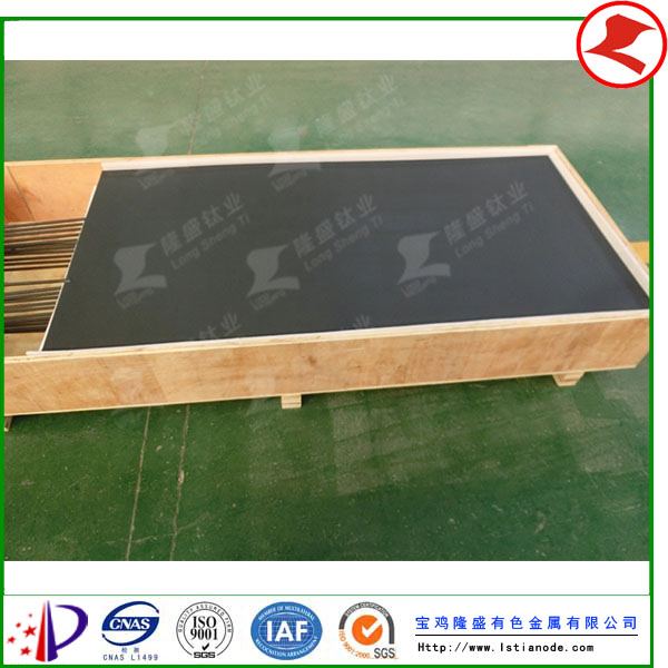 冷卻循環(huán)水處理用鈦陽極發(fā)貨于湖北客戶