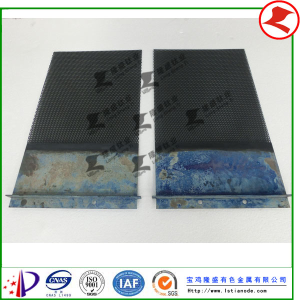 電解次氯酸鈉消毒液用--隆盛鈦陽(yáng)極鈦電極