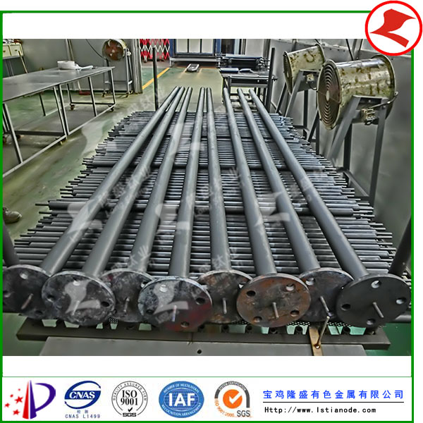 陰極防護(hù)用鈦陽(yáng)極鈦電極已發(fā)貨