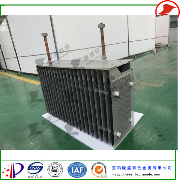 水處理鈦陽極組件發(fā)貨北京客戶