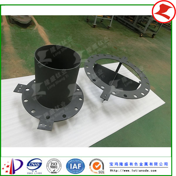 進(jìn)液裝置用鈦陽極發(fā)貨廣西客戶