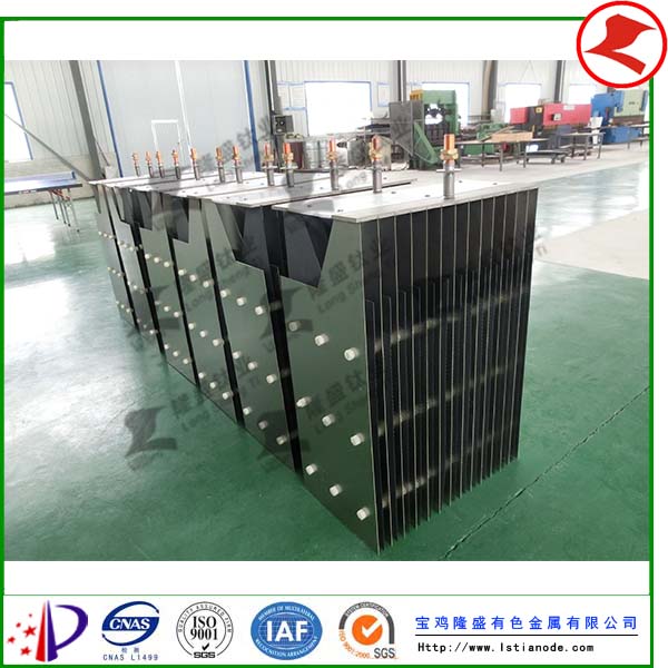 電解法深度處理化工廢水組件已發(fā)貨