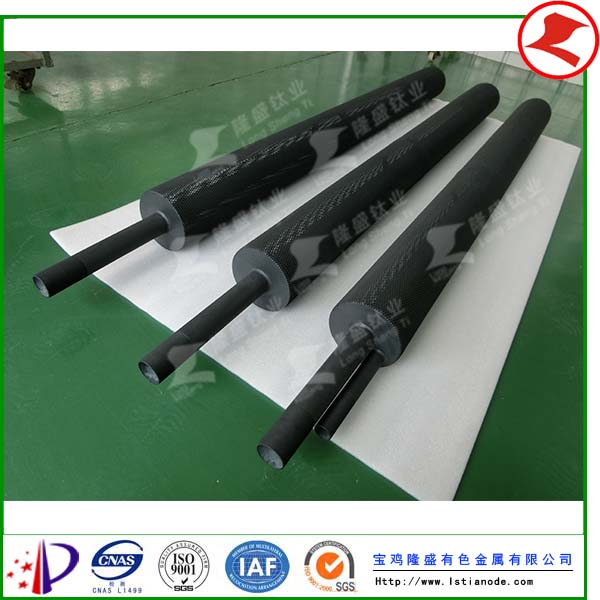 鈦陽(yáng)極長(zhǎng)網(wǎng)筒發(fā)貨于河北客戶