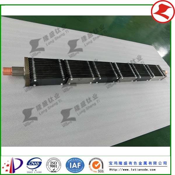 次氯酸鈉發(fā)生器鈦陽(yáng)極組件發(fā)貨于貴州客戶